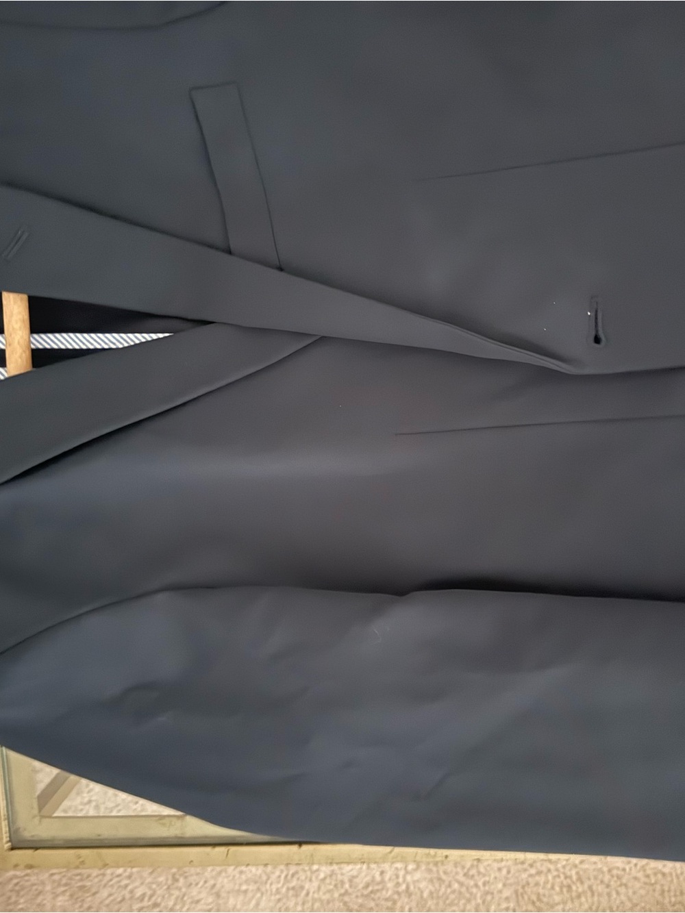 Izod Men's Black Single-Breasted Suit Jacket